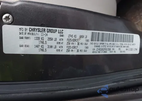 2015 Dodge Grand Caravan Se z USA, uszkodzony, nr VIN 2C4RDGBG3FR615588